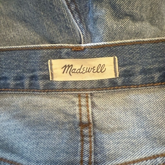 Madewell Relaxed Denim Shorts, Women’s Size 29, Distressed, High Waist - Picture 8 of 10